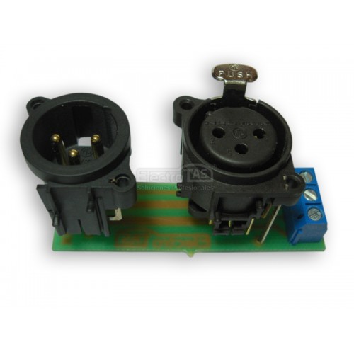 Canon Macho Y Hembra A Bornera – Neutrik