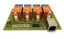 Conversor USB A 4 Relay