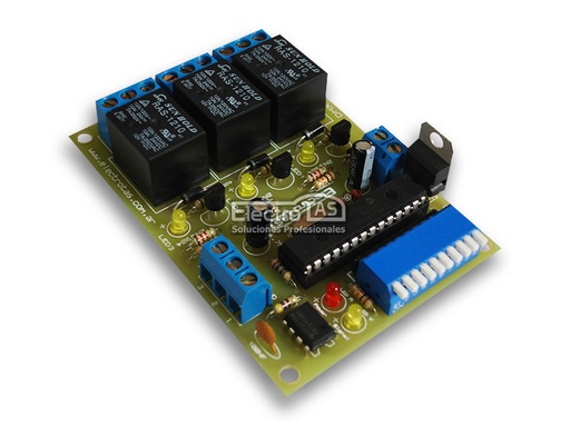 [D23R] Conversor DMX A 3 Relay