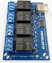 Conversor USB A 4 Relay