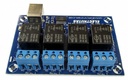 Conversor USB A 4 Relay