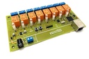 Ethernet Controller – 8 Relays