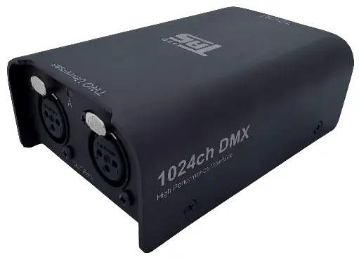 Opto-Isolated USB-to-DMX Interface – 2 Universes